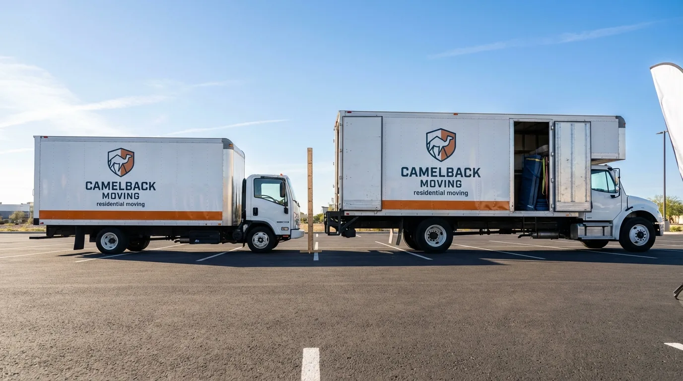 Moving truck size capacity guide in Saint Croix Falls
